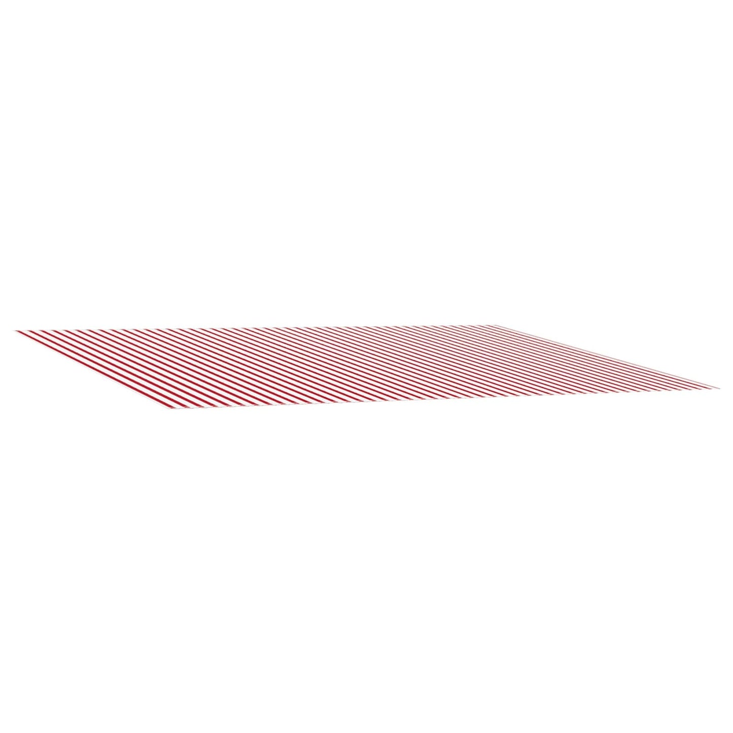 Reservedug til markise Rød og Hvid 400 × 350 cm Polyester