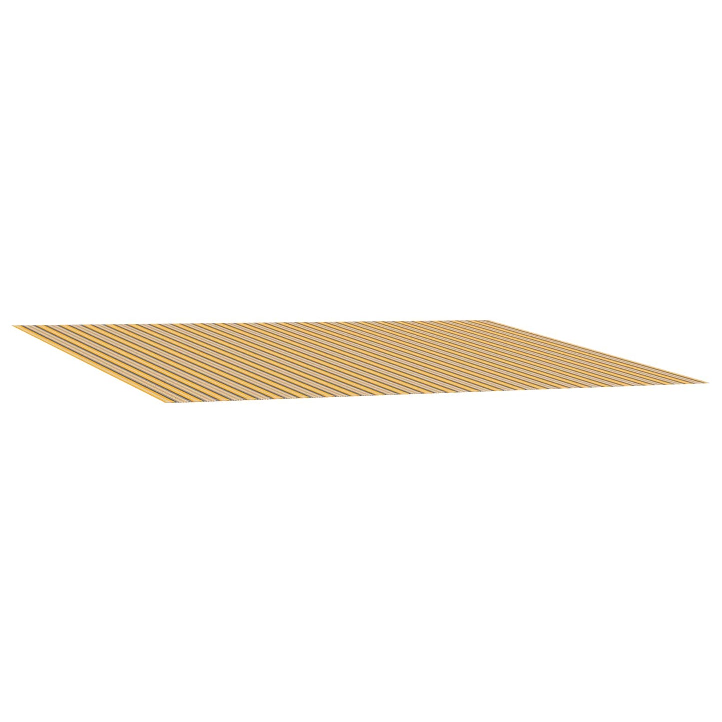 Reservedug til markise Orange og Sort 350 x 200 cm Polyester