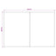 Reservedug til markise Beige 350 x 250 cm Polyester