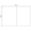 Reservedug til markise Hvid 400 × 300 cm Polyester