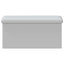 Foldbar opbevaringsbænk Hvid 180 kg 80 L 77 x 38 x 38 cm PVC