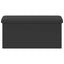Foldbar opbevaringsbænk Grå 180 kg 80 L 77 x 38 x 38 cm PVC