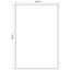 Tæppe Runner ORIZ 1150 gsm Sort mesh mønster