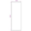 Tæppe Runner ORIZ 1150 gsm Sort mesh mønster