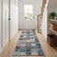 Tæppe Runner ORIZ 1150 gsm Blå 100% polyester kemisk fiber