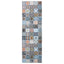 Tæppe Runner ORIZ 1150 gsm Blå 100% polyester kemisk fiber