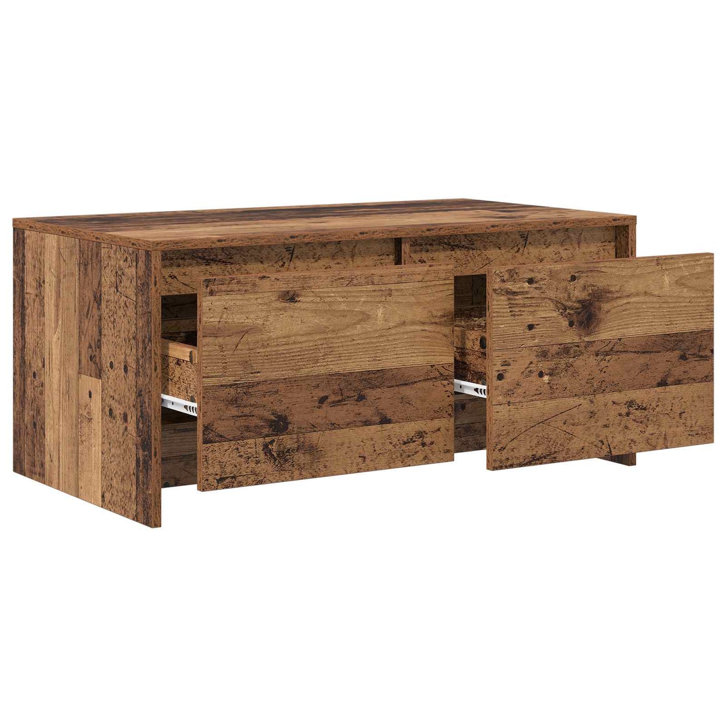 Sofabord Egetræ 90 x 50 x 41.5 cm Konstrueret træ