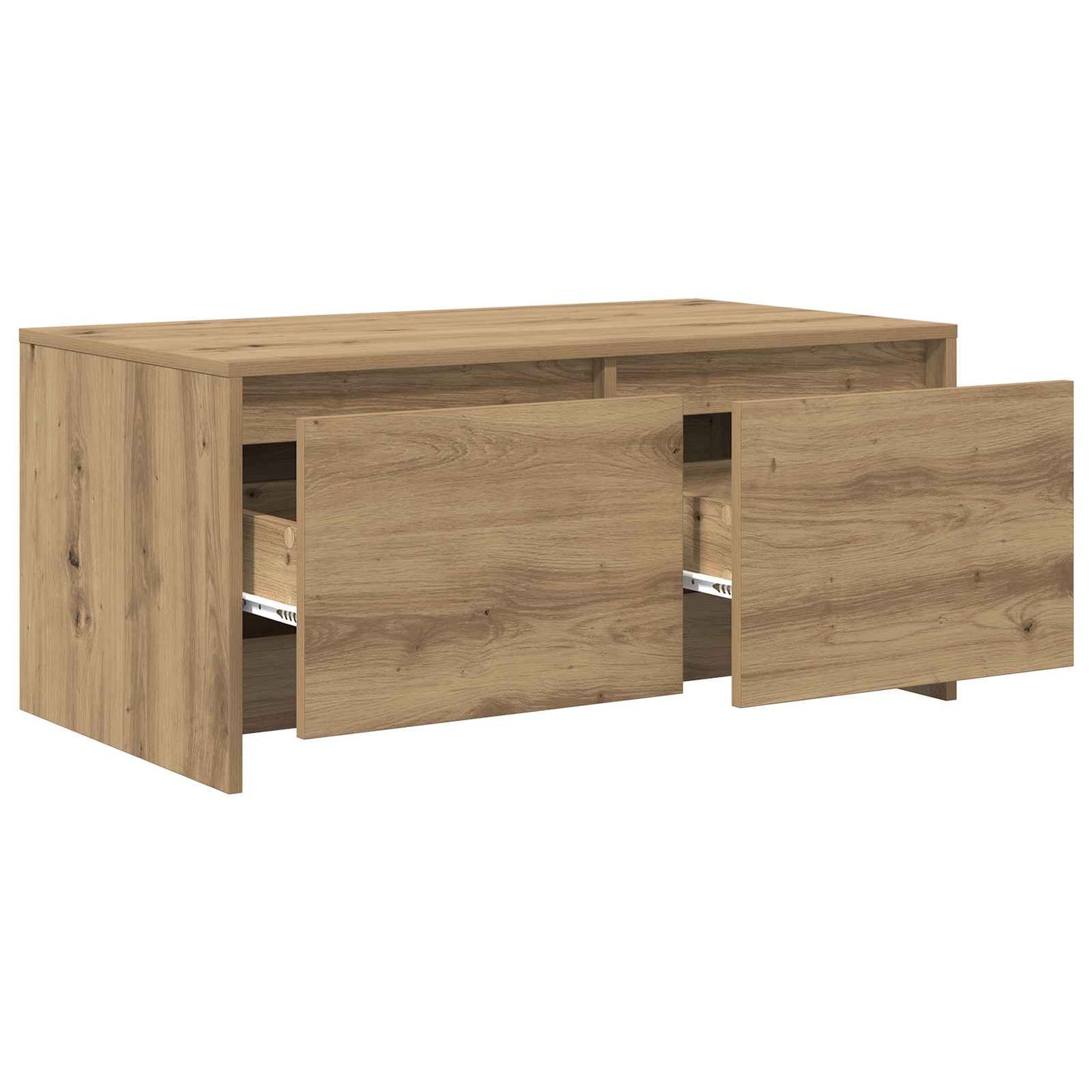 Sofabord Artisan-eg 90 x 50 x 41.5 cm Konstrueret træ