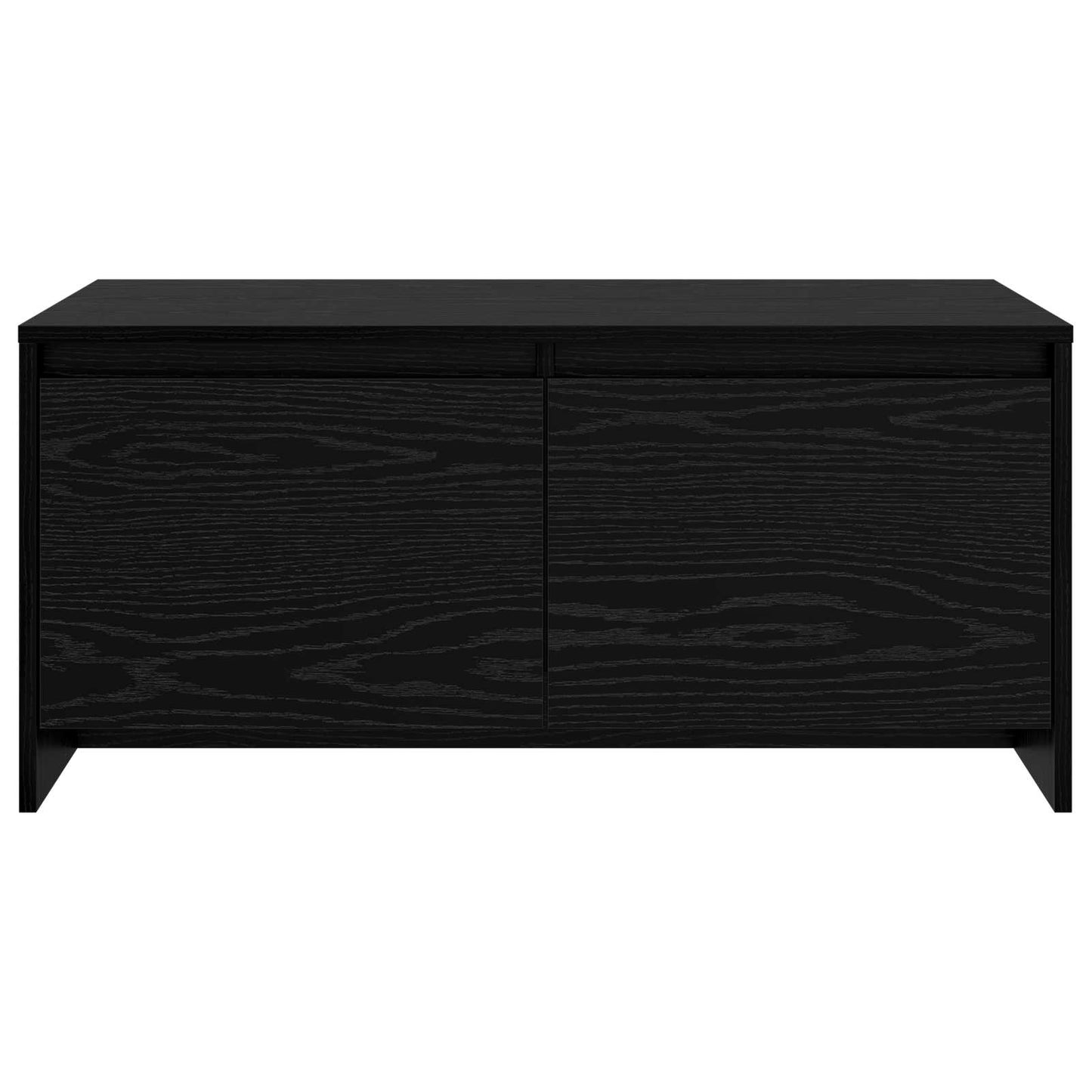 Sofabord Sort eg 90 x 50 x 41.5 cm Konstrueret træ