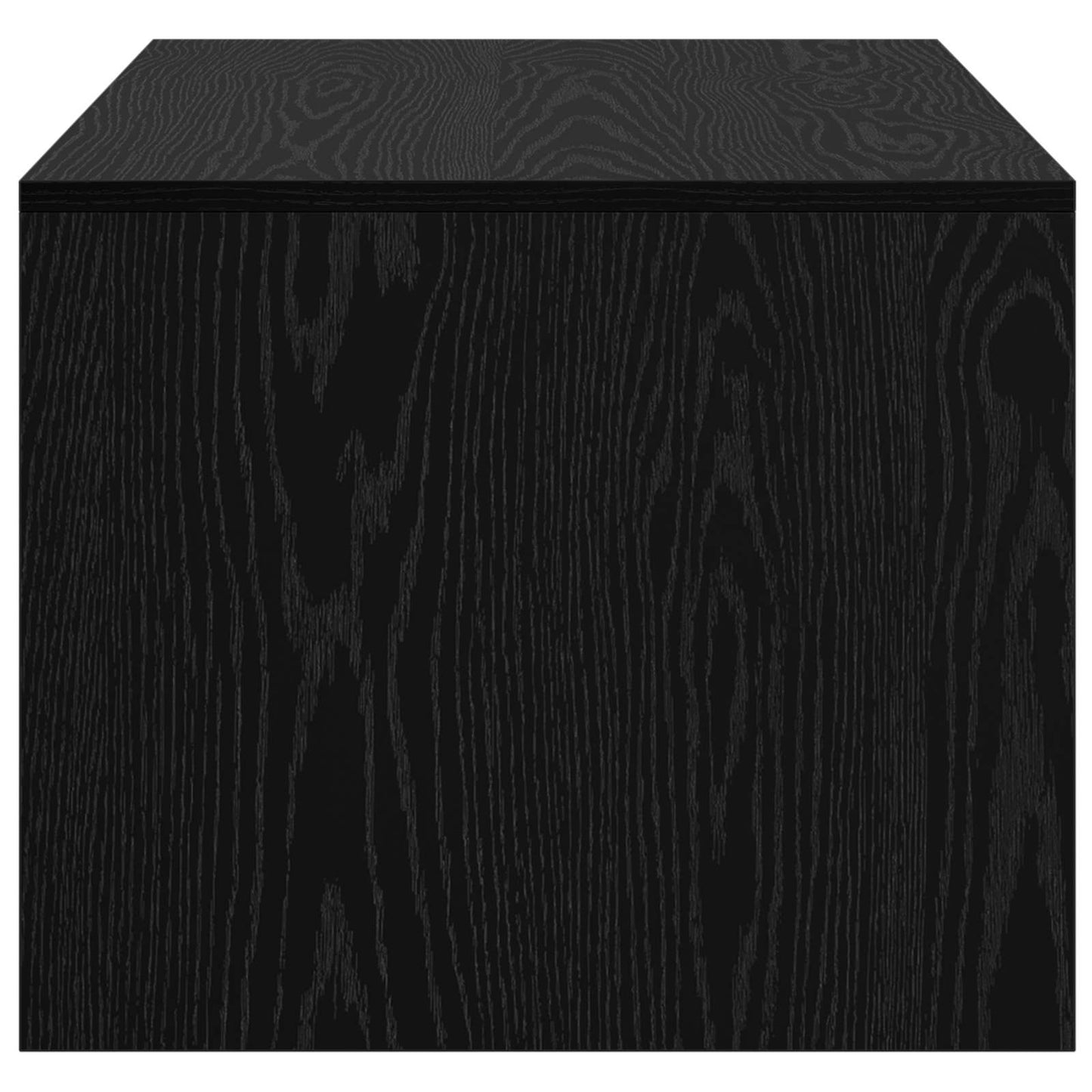 Sofabord Sort eg 102 x 50 x 45 cm Konstrueret træ