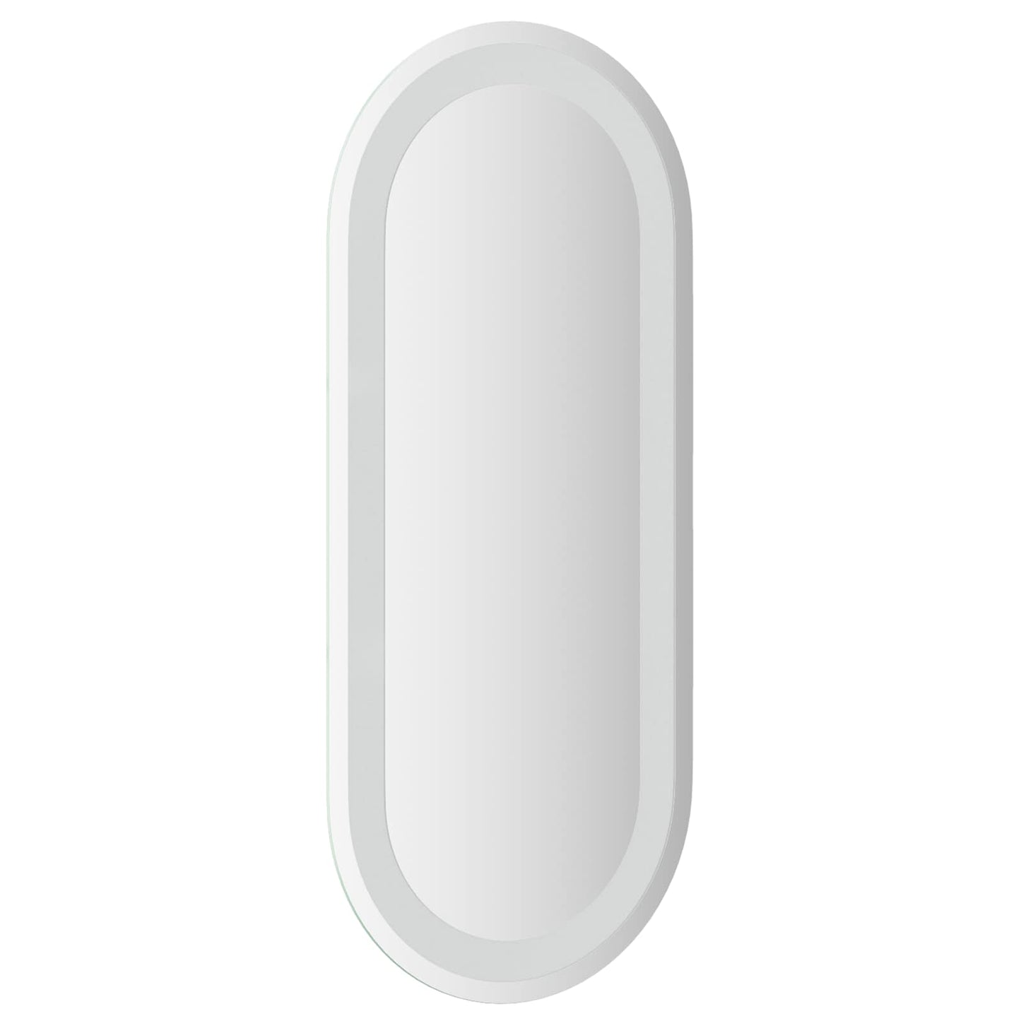 LED badeværelsesspejl Transparent 70 x 30 cm hærdet glas