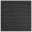 Faldbeskyttelsesfliser 24 pcs Sort 50 x 50 cm Gummi