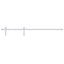 Skydedør 80 x 210 cm Massivt Fyrretræ (Ubehandlet)