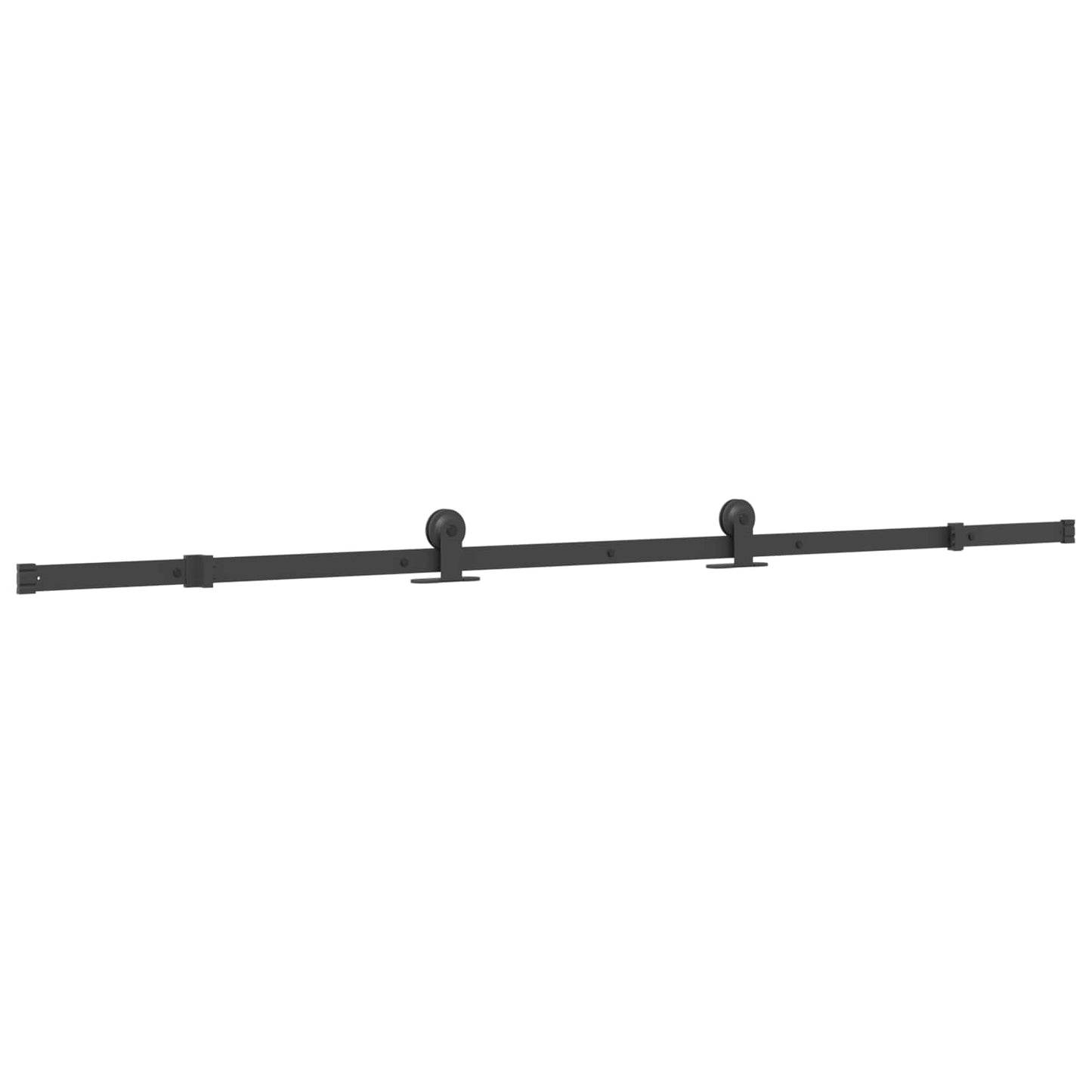 Skydedør NARVIK Naturfarvet og sort 95 x 210 cm (213,5 cm)