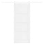 Skydedør Hvid 83 x 202 cm Massivt fyrretræ