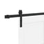 Skydedør Hvid 83 x 202 cm Massivt fyrretræ
