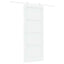 Skydedør Hvid 83 x 202 cm Massivt fyrretræ