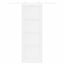 Skydedør Hvid 83 x 232 cm Massivt fyrretræ