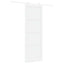 Skydedør Hvid 83 x 232 cm Massivt fyrretræ