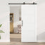 Skydedør ORKDAL Hvid 83 x 202 cm Massivt fyrretræ