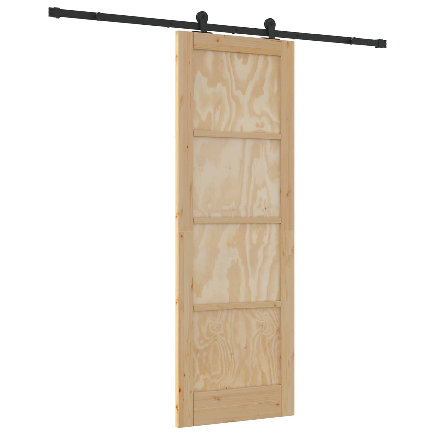 Skydedør ORKDAL Naturfarvet 73,5 x 211 cm Massivt fyrretræ