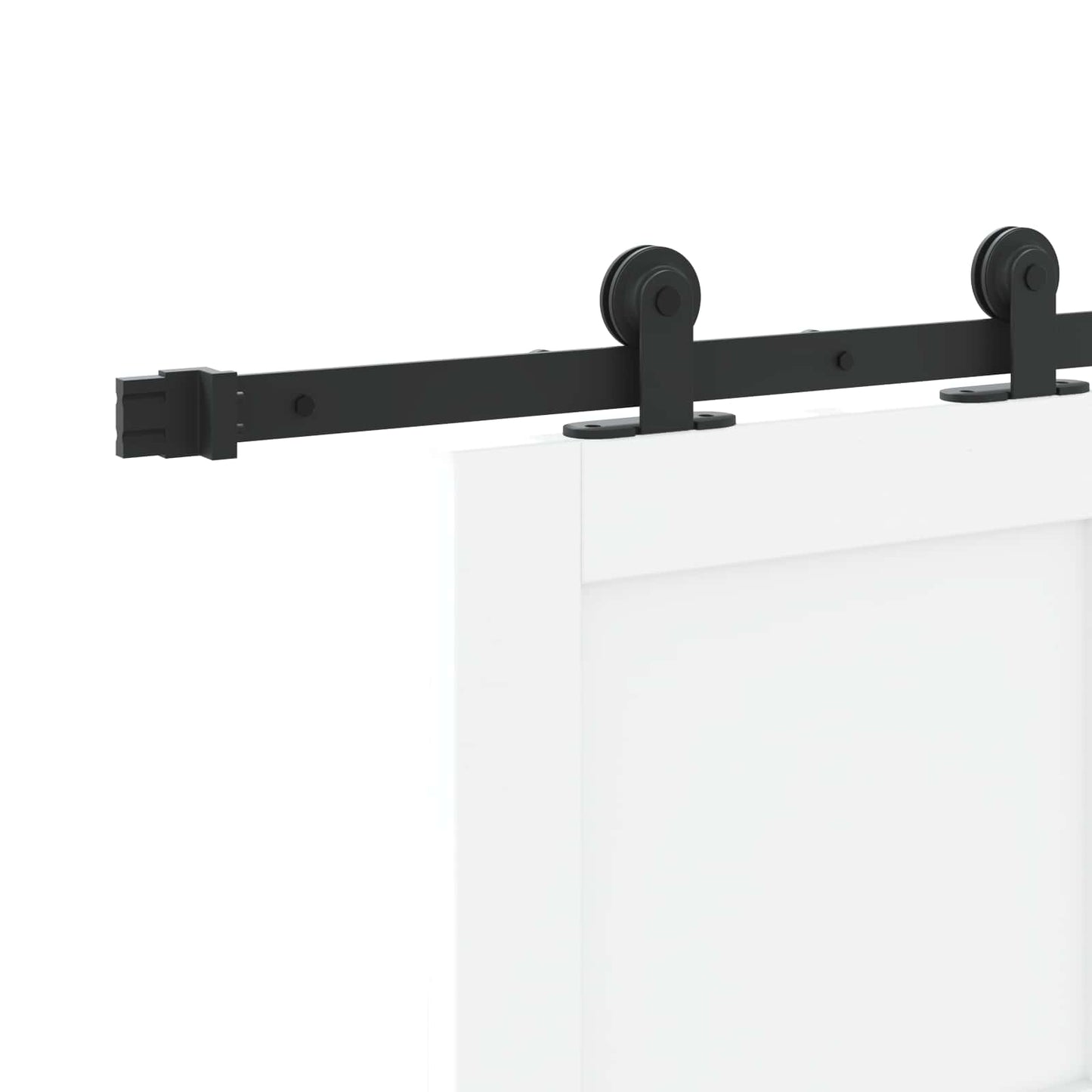 Skydedør ORKDAL Hvid 83 x 202 cm Massivt fyrretræ
