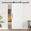 Skydedør ORKDAL Hvid 83 x 202 cm Massivt fyrretræ