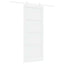 Skydedør Hvid 83 x 202 cm Massivt fyrretræ