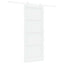 Skydedør Hvid 83 x 202 cm Massivt fyrretræ