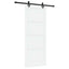 Skydedør ORKDAL Hvid 83 x 202 cm Massivt fyrretræ