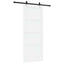 Skydedør ORKDAL Hvid 83 x 202 cm Massivt fyrretræ
