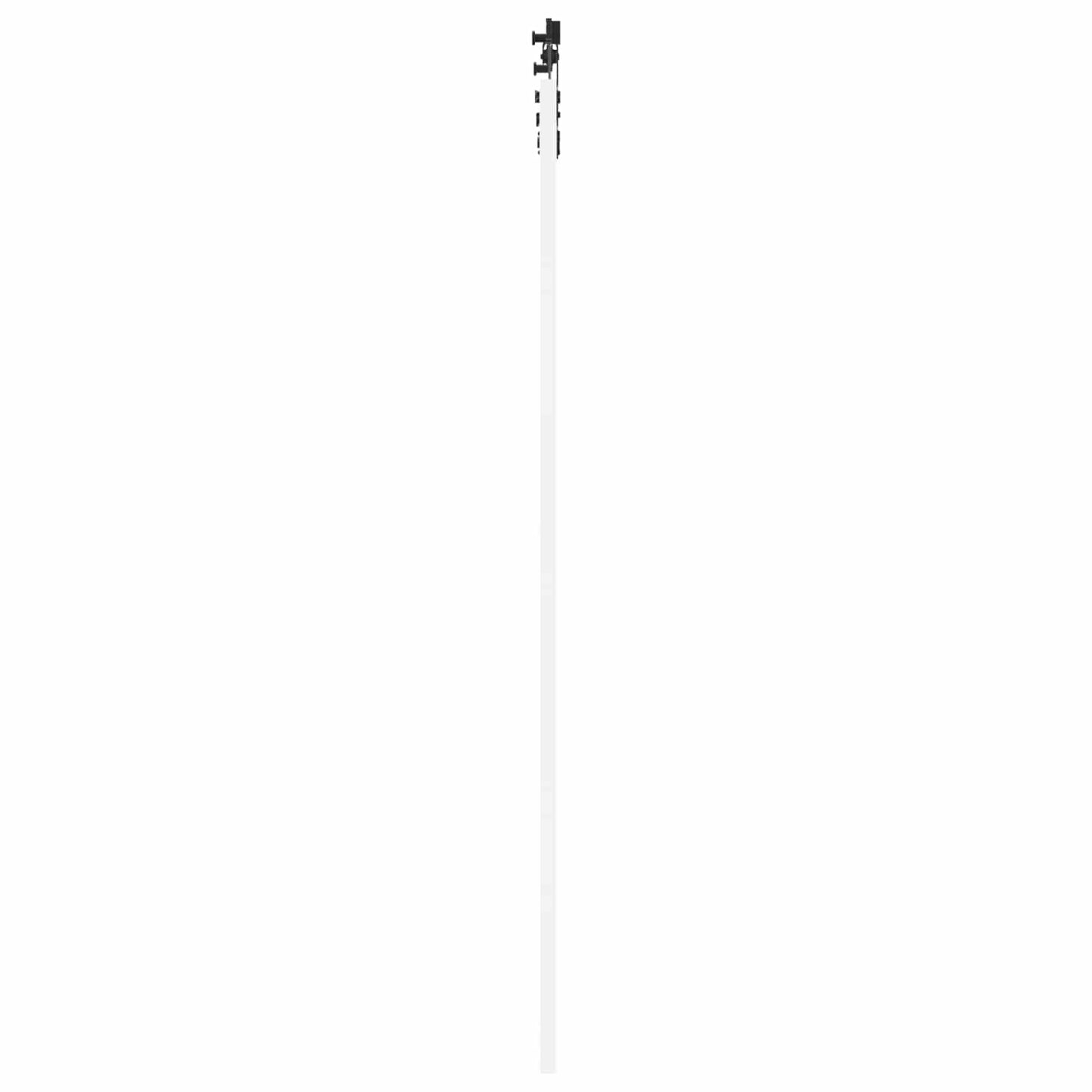 Skydedør ORKDAL 83 x 232 cm Massivt fyrretræ Hvid