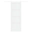 Skydedør ORKDAL Hvid 83 x 232 cm Massivt fyrretræ
