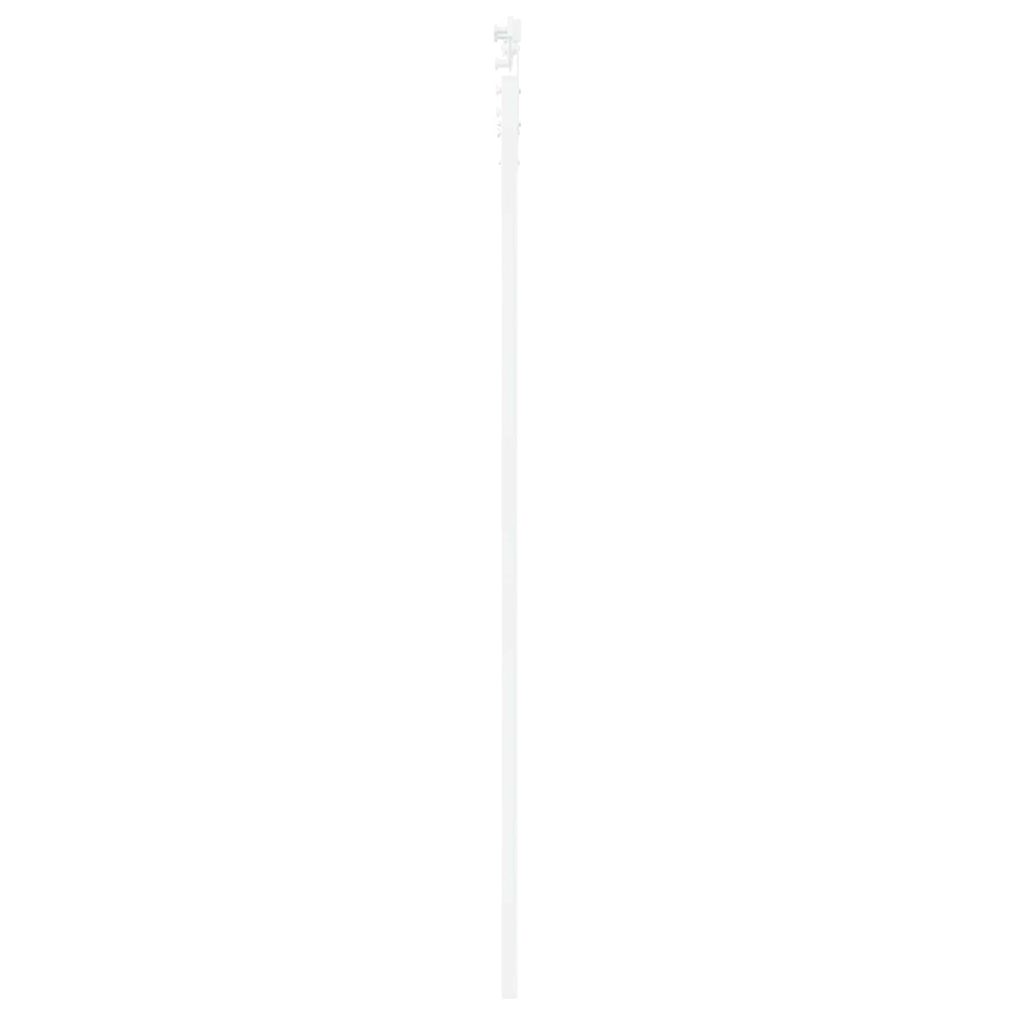 Skydedør ORKDAL Hvid 83 x 232 cm Massivt fyrretræ