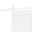 Skydedør ORKDAL Hvid 83 x 232 cm Massivt fyrretræ