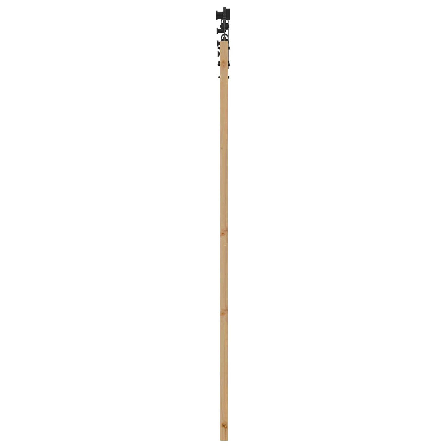 Skydedør ORKDAL Naturfarvet 61 x 198,5 cm Massivt fyrretræ