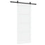 Skydedør ORKDAL Hvid 83 x 202 cm Massivt fyrretræ