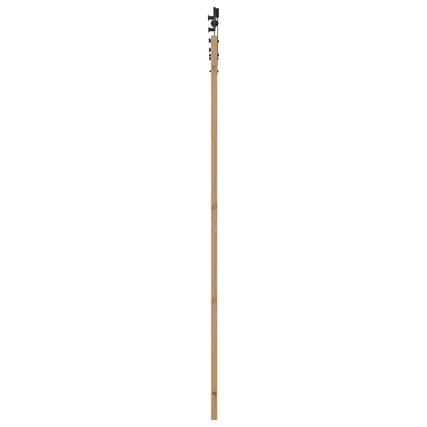 Skydedør ORKDAL Naturfarvet 83 x 232 cm Massivt fyrretræ