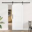 Skydedør ORKDAL Hvid 83 x 202 cm Massivt fyrretræ