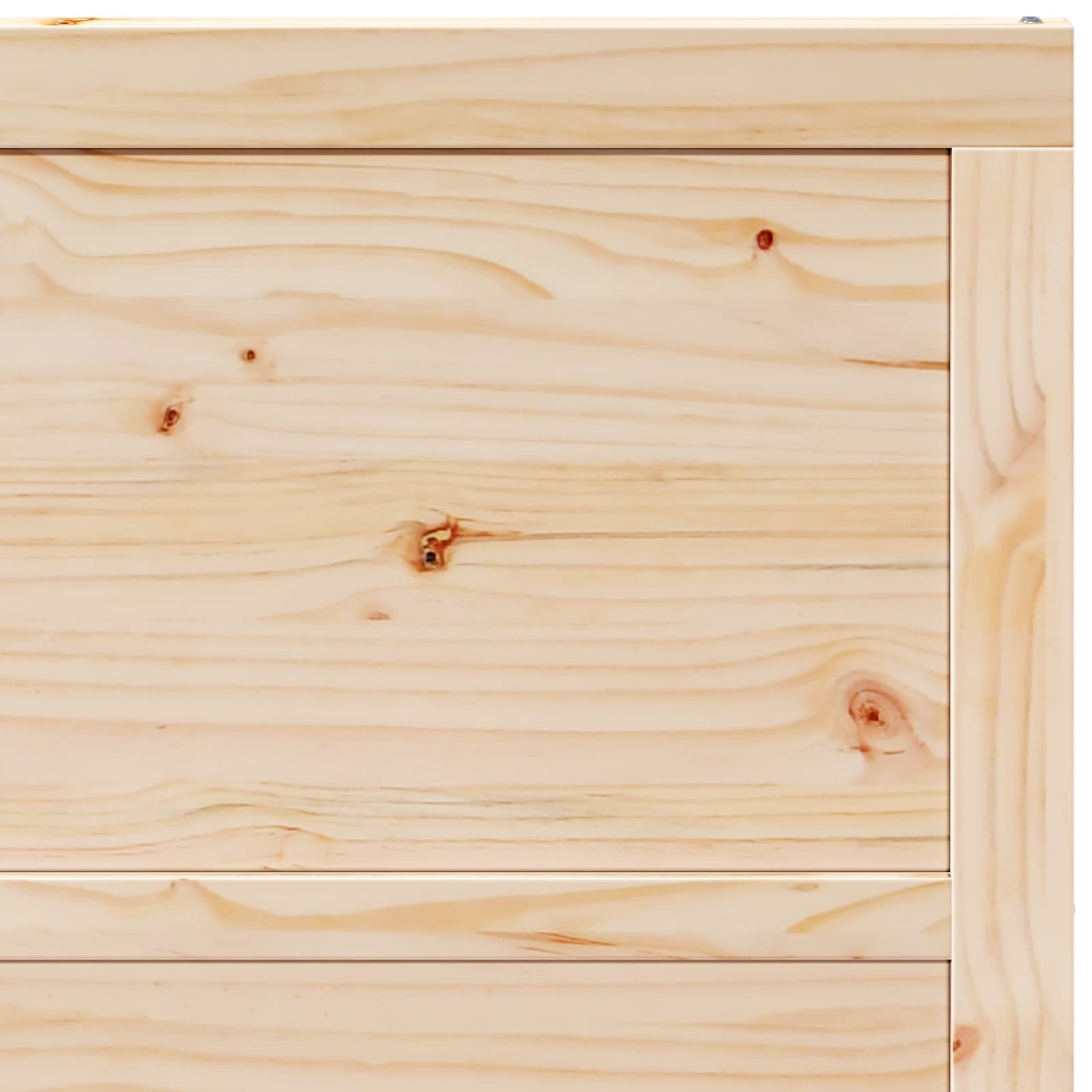 Skydedør 90 x 208 cm Massivt fyrretræ Naturfarvet