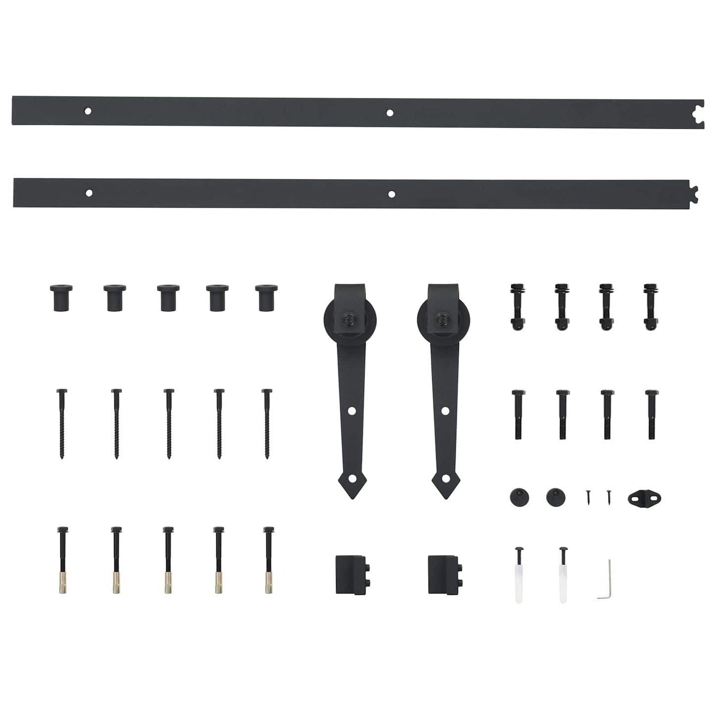 Skydedør 90 x 208 cm Massivt fyrretræ Naturfarvet