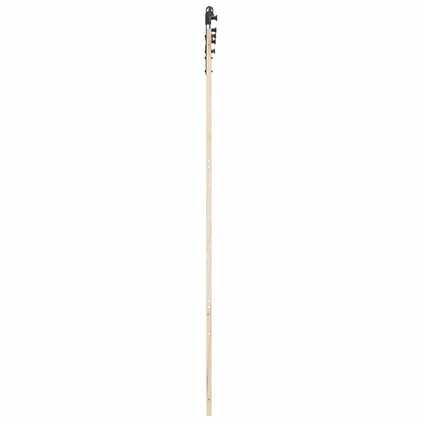 Skydedør Naturfarvet 80 x 208 cm Massivt fyrretræ