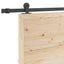 Skydedør Naturfarvet 80 x 208 cm Massivt fyrretræ