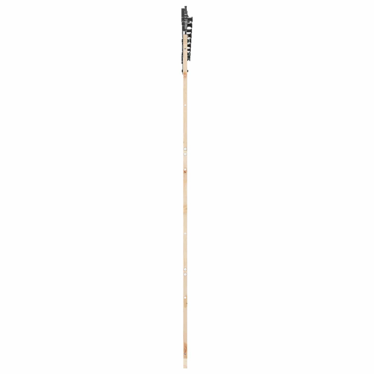 Skydedør Naturfarvet 80 x 208 cm Massivt fyrretræ