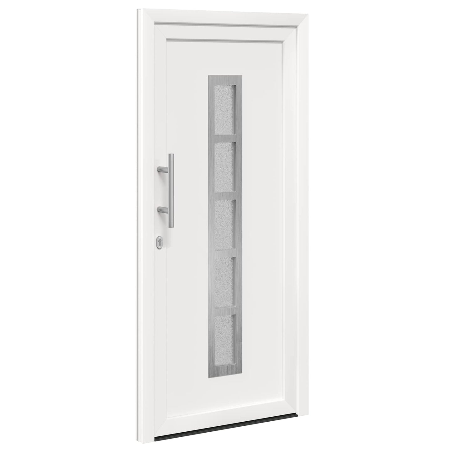 Hoveddør Hvid 98 x 200 cm PVC