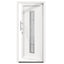 Hoveddør Hvid 98 x 208 cm PVC