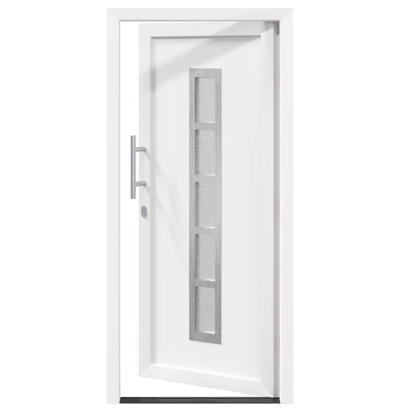 Hoveddør Hvid 98 x 208 cm PVC