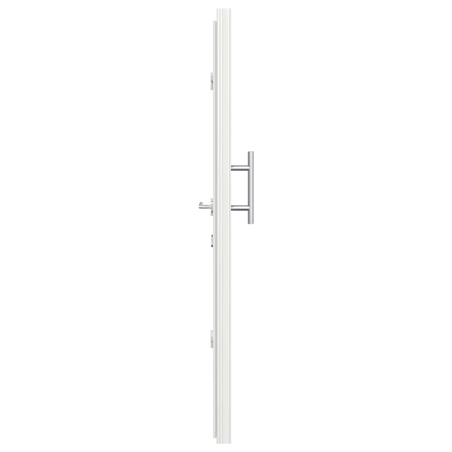 Hoveddør Hvid 98 x 208 cm PVC