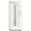 Hoveddør Hvid 88 x 200 cm PVC