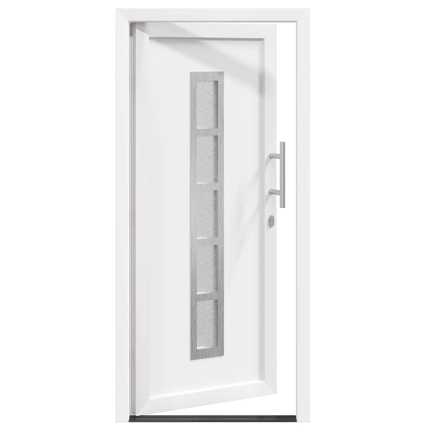 Hoveddør Hvid 98 x 208 cm PVC